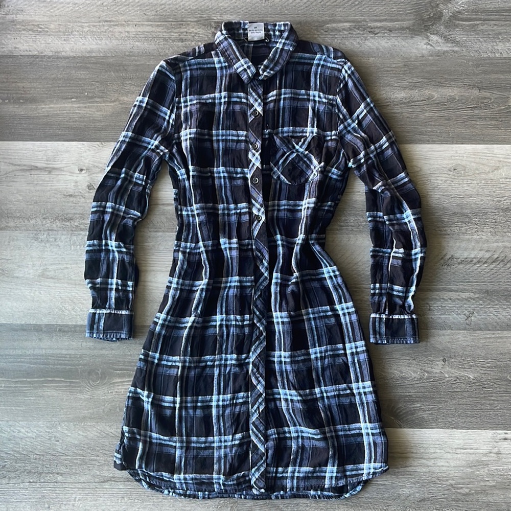 Preloved - BLL nyc - Plaid Dress / Cardigan